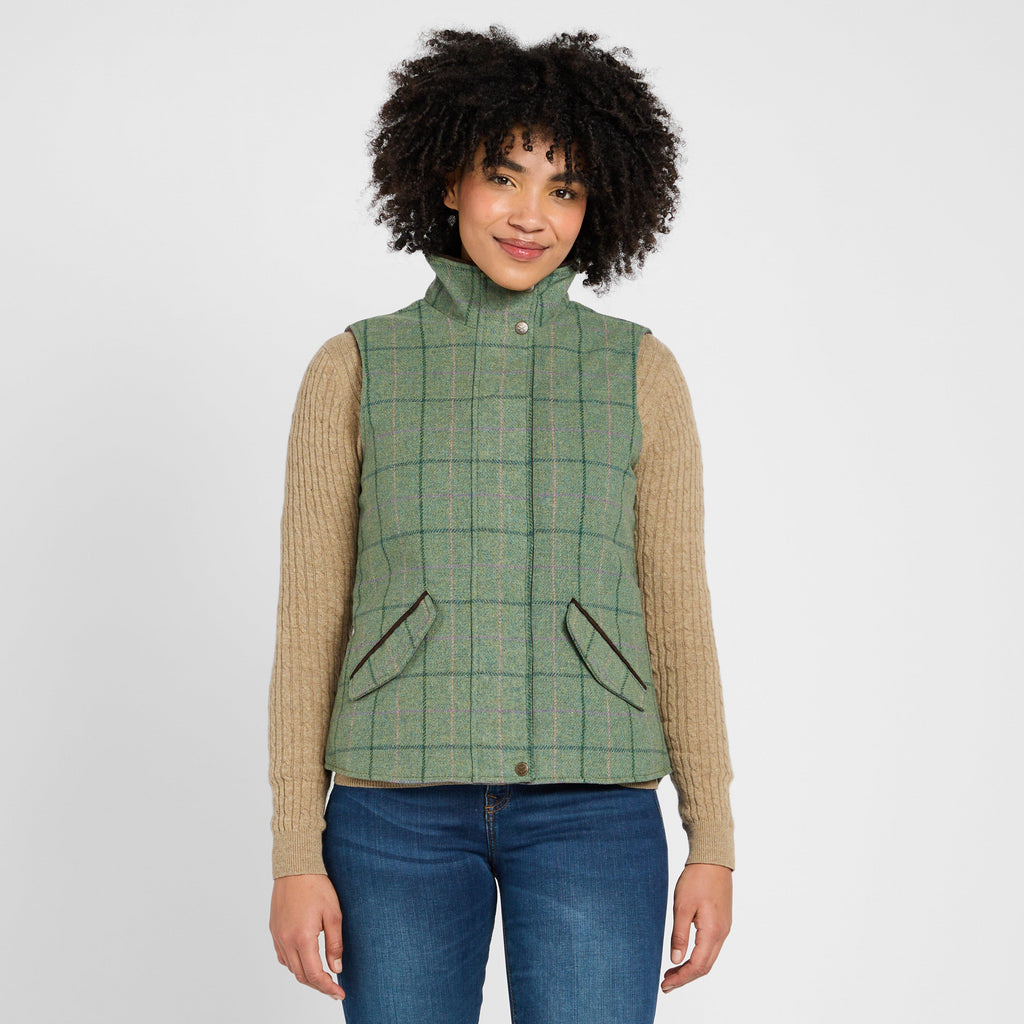 Women's Roslin Tech Tweed Waistcoat