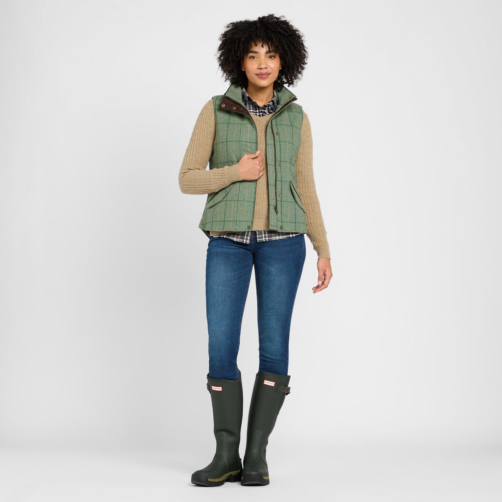 Women's Roslin Tech Tweed Waistcoat