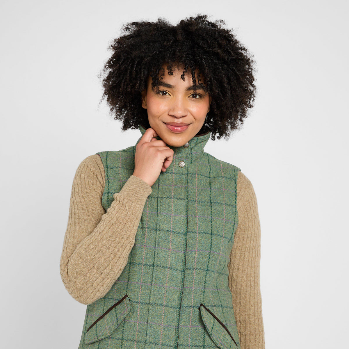 Women's Roslin Tech Tweed Waistcoat