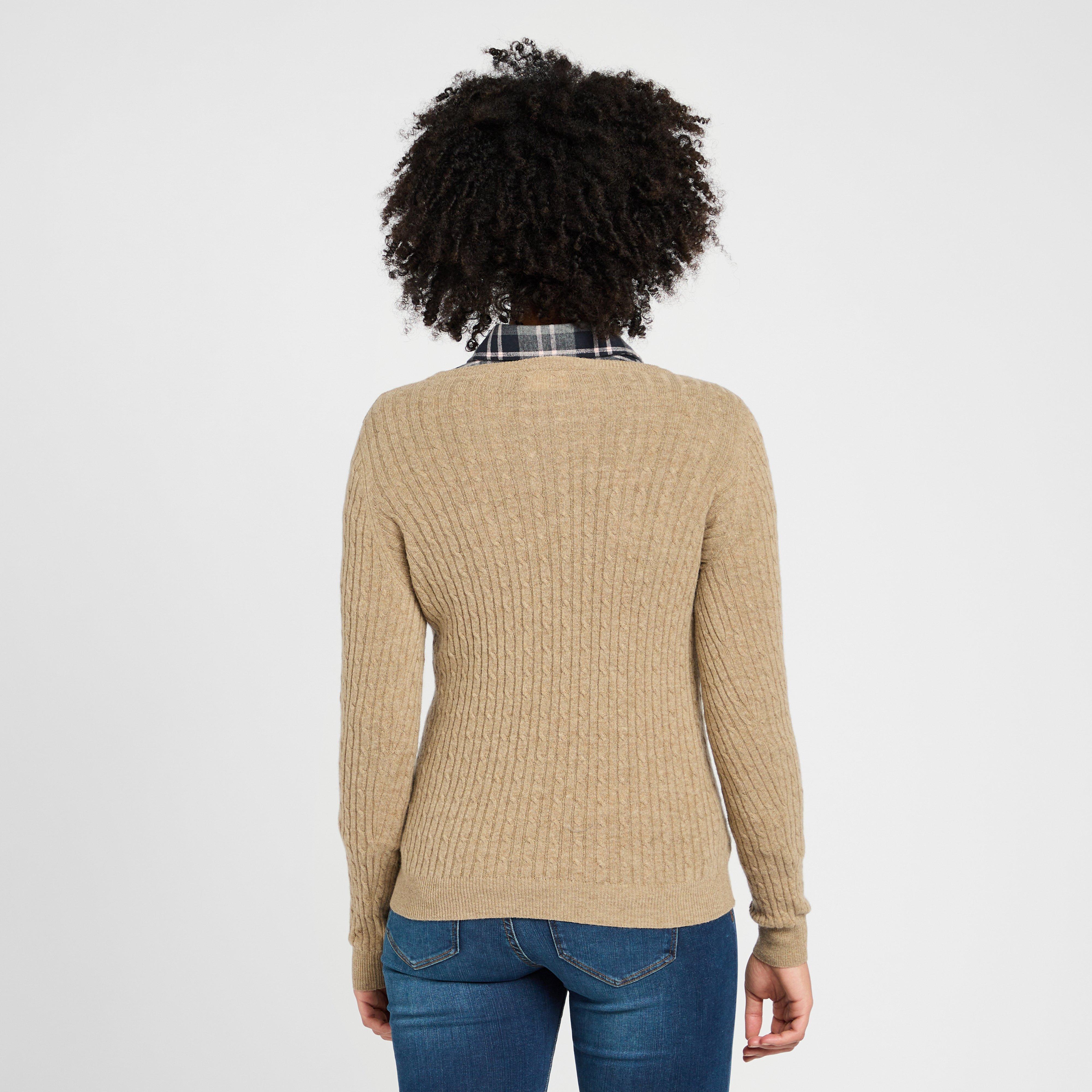 Women’s Lauder Cable Pullover Camel