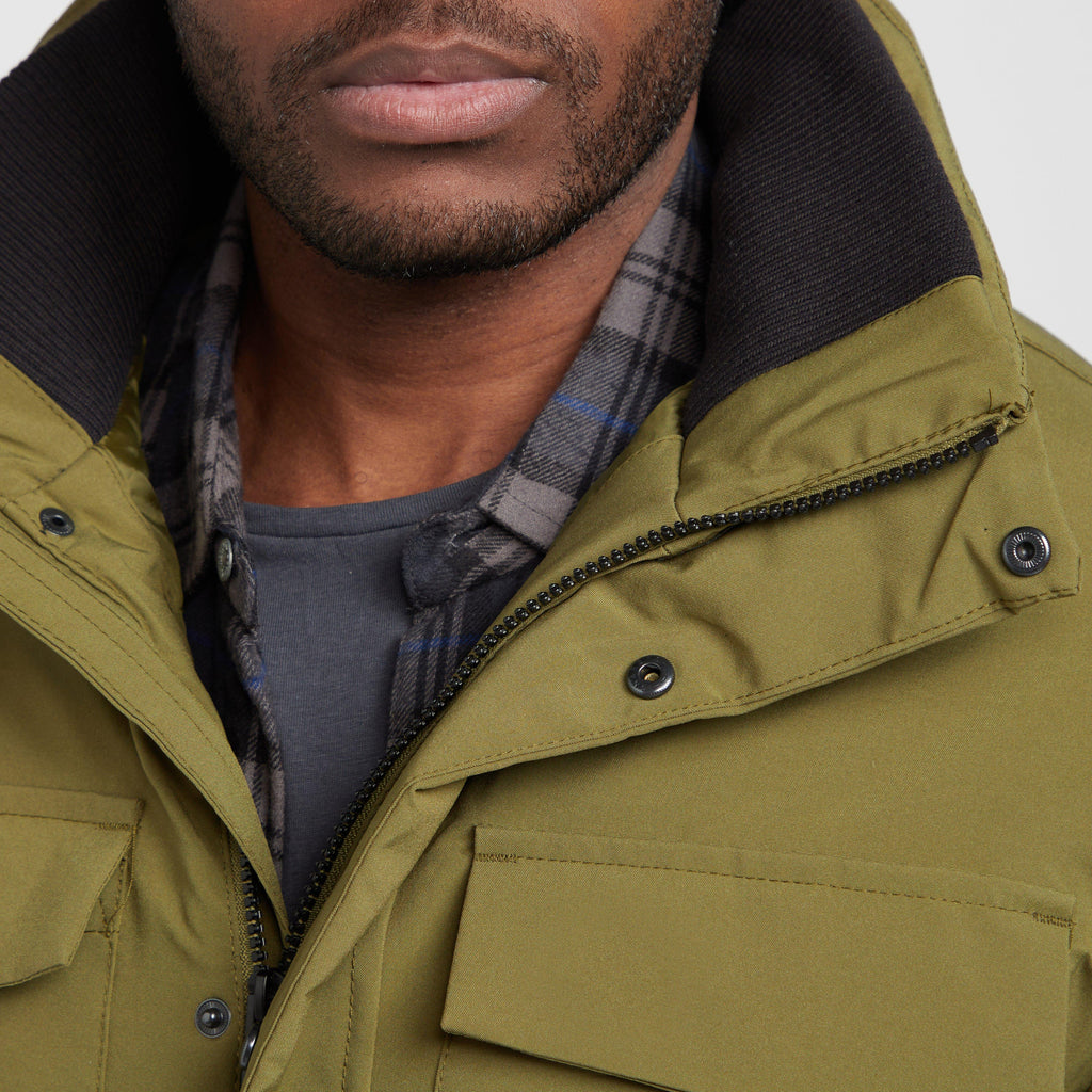 Men’s Edin Waterproof Jacket in Green