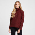 Womens Kizmit Half-Zip Fleece Red