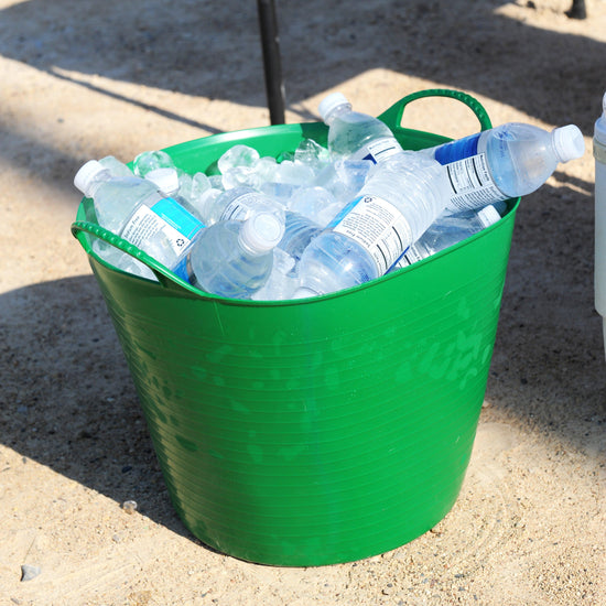 Recycled Flexible Tub in Green (Medium, 26L)