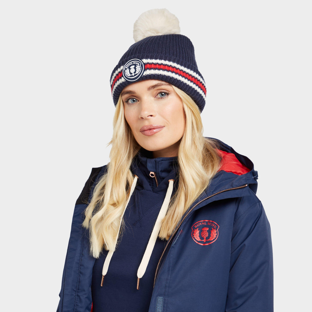Stripe Bobble Hat