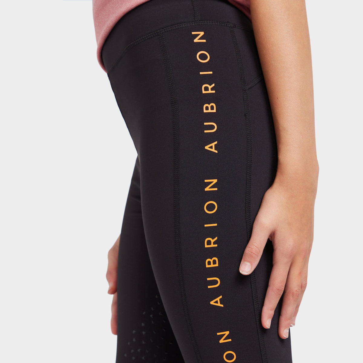 Kids’ Brook Logo Riding Tights