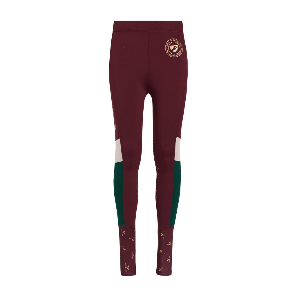 Kids' Eastcote Riding Tights Wine