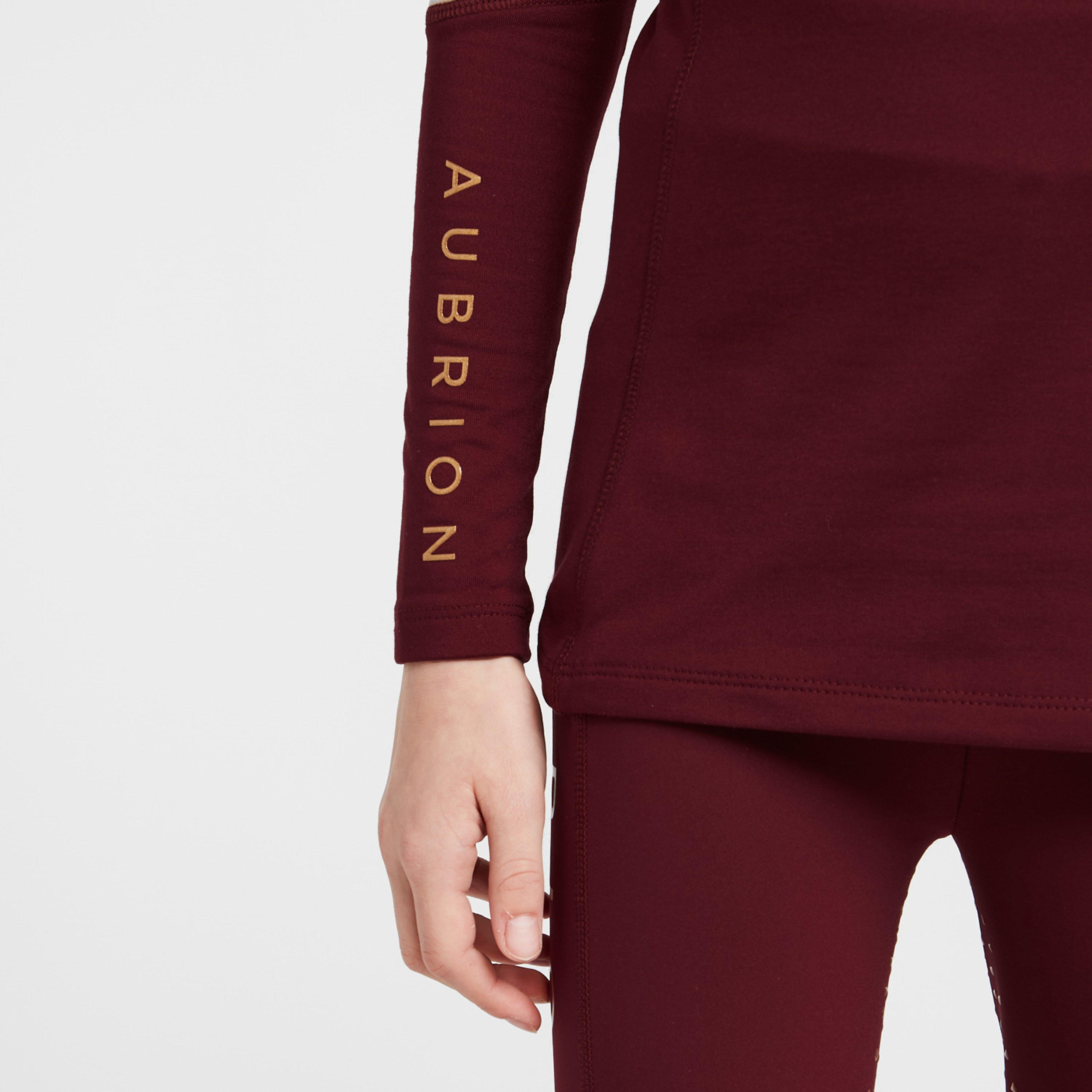 Kids' Newbury Long Sleeved Base Layer Wine
