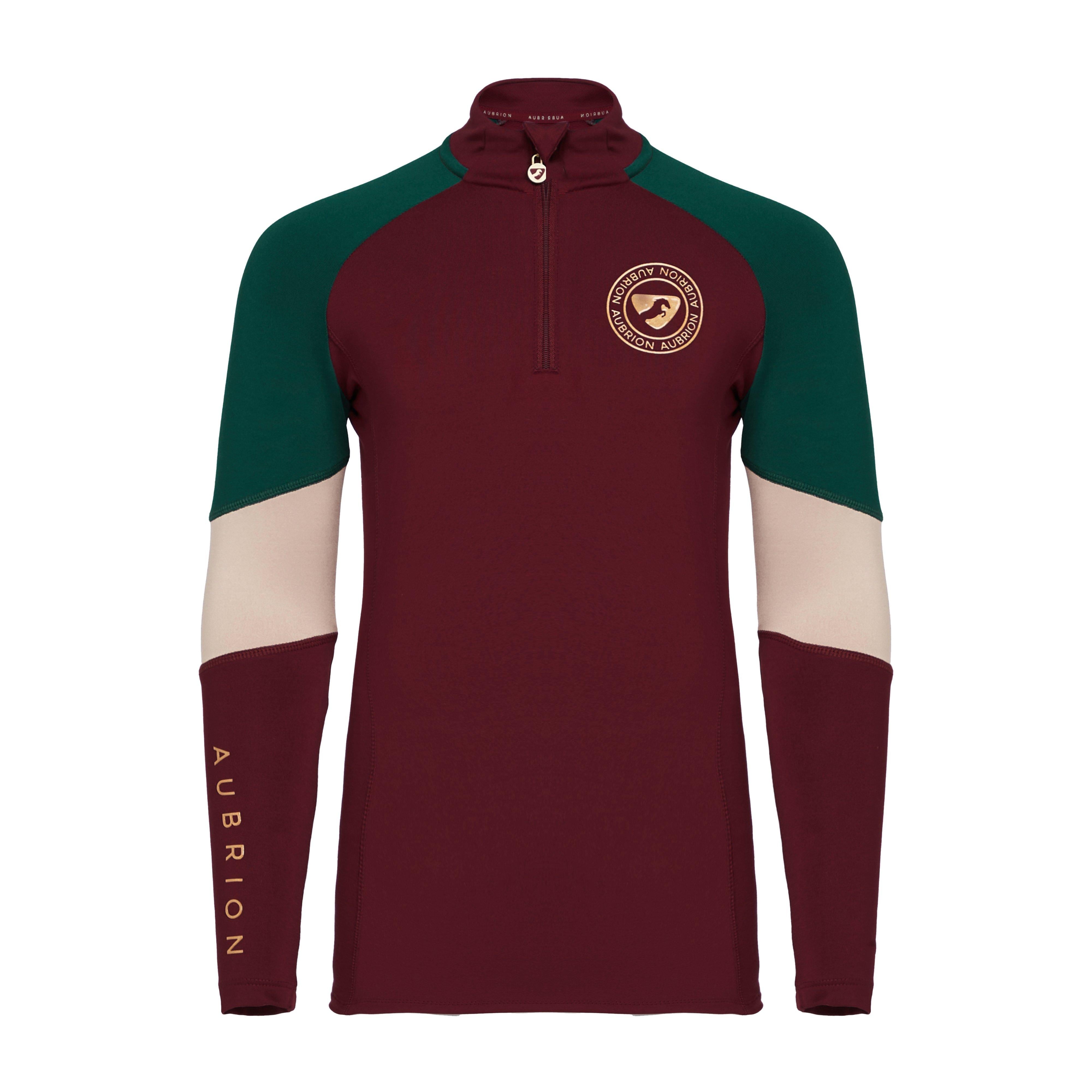Kids' Newbury Long Sleeved Base Layer Wine