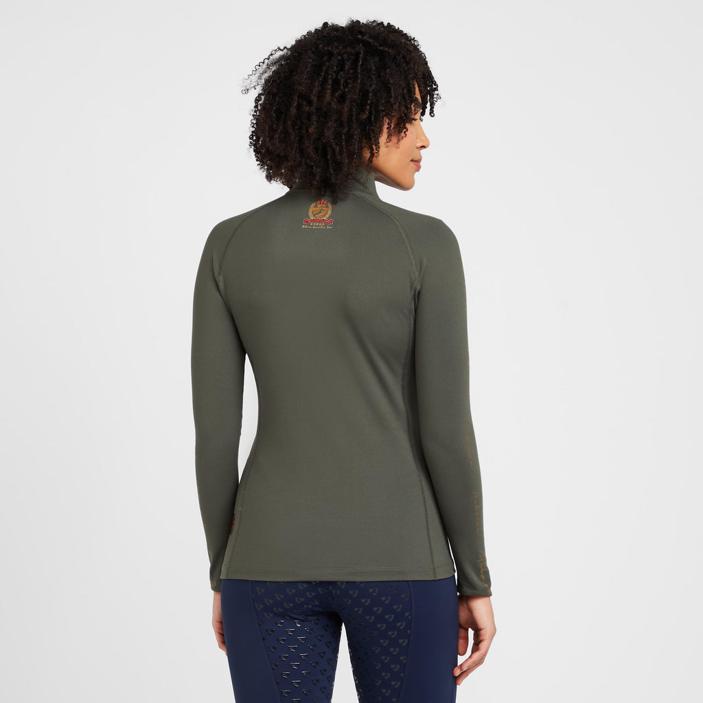 Women's Team Long Sleeved Base Layer Khaki