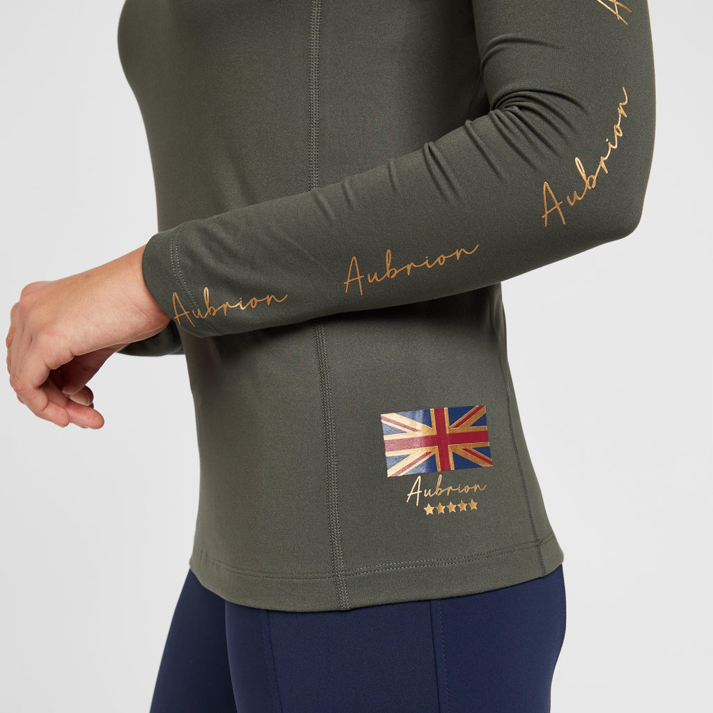 Women's Team Long Sleeved Base Layer Khaki
