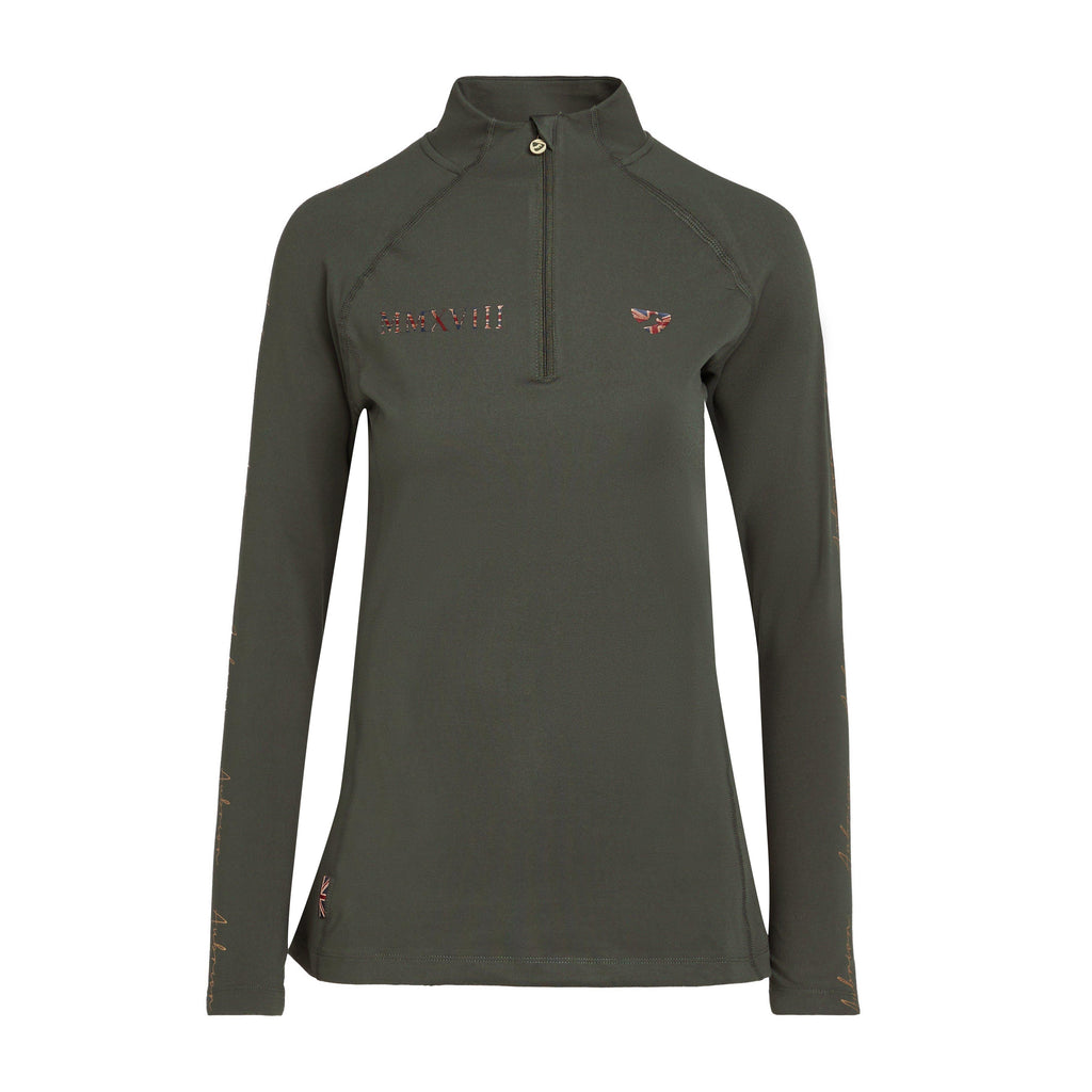 Women's Team Long Sleeved Base Layer Khaki