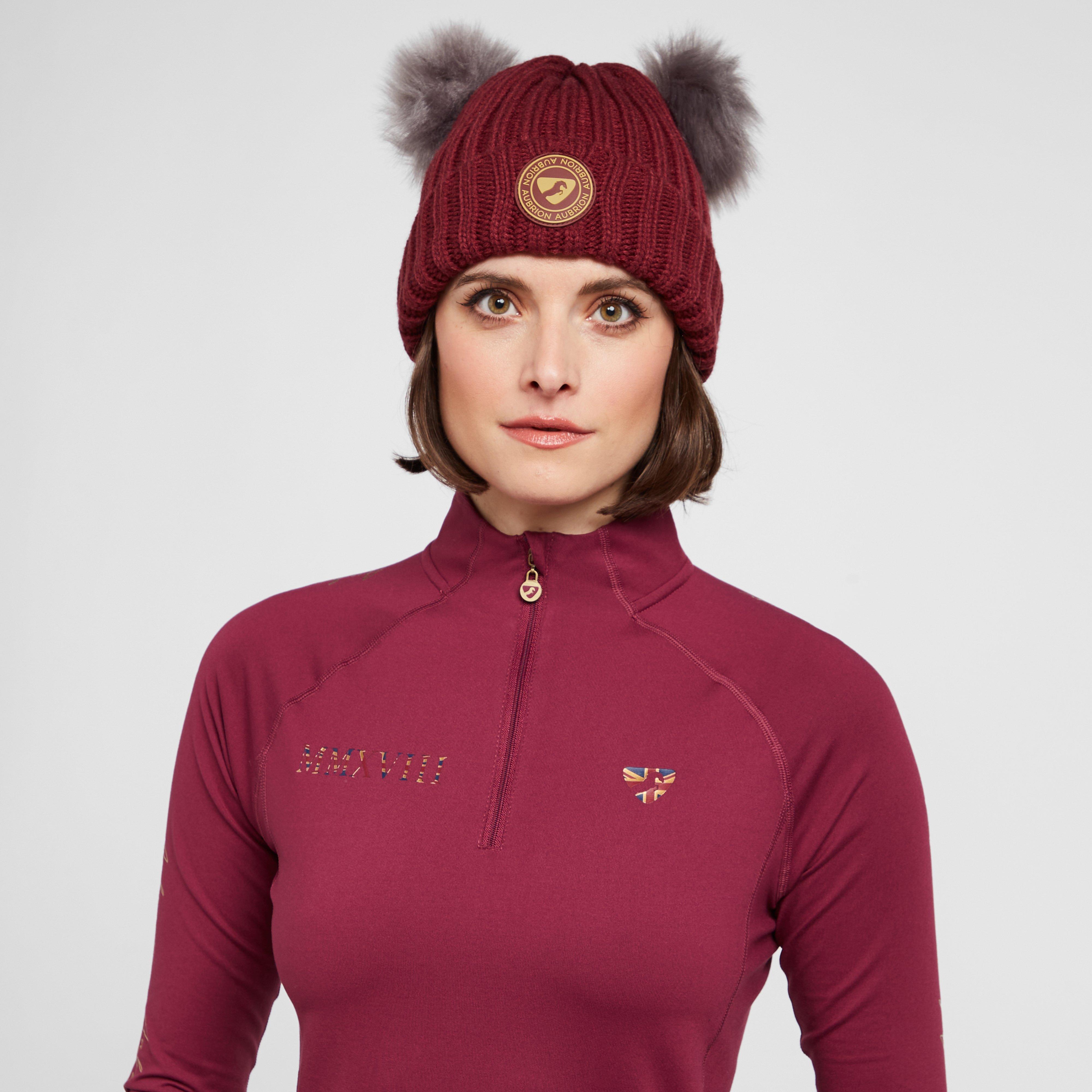 Women's Team Long Sleeve Base Layer in Mulberry