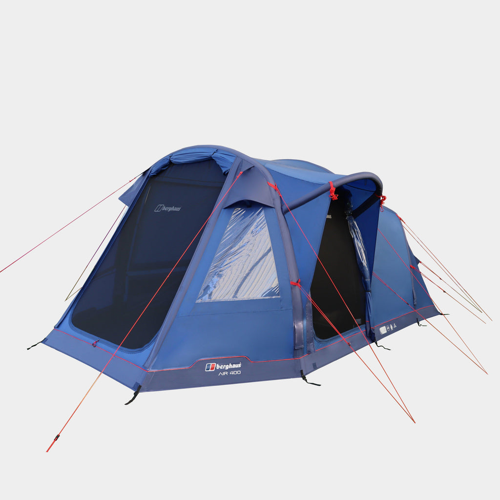 polycotton air tents Blue Berghaus Air 400 Nightfall Tent – GO Outdoors
