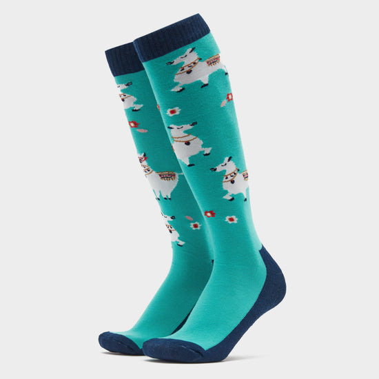 Adults Novelty Socks Llamas