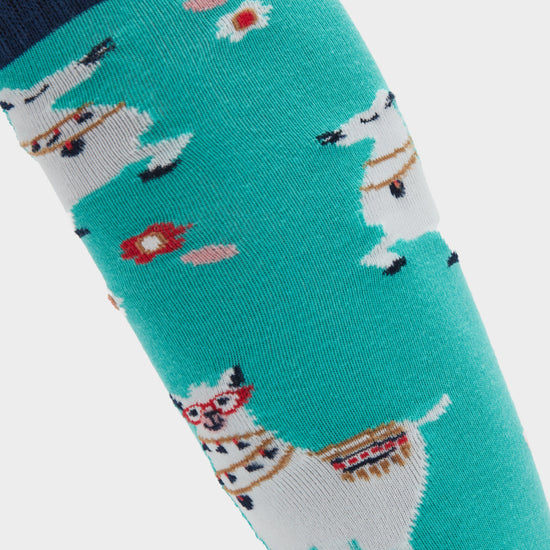 Adults Novelty Socks Llamas
