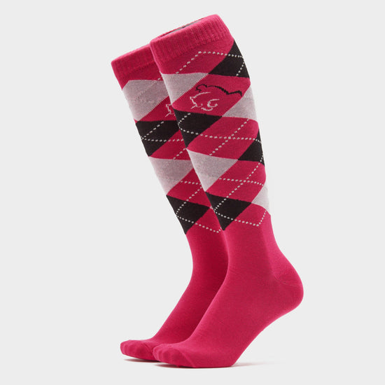 Adults Argyle Cotton Socks