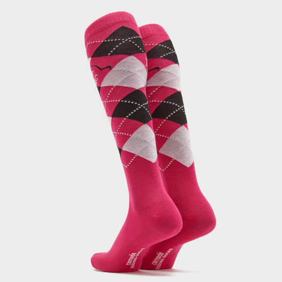 Adults Argyle Cotton Socks