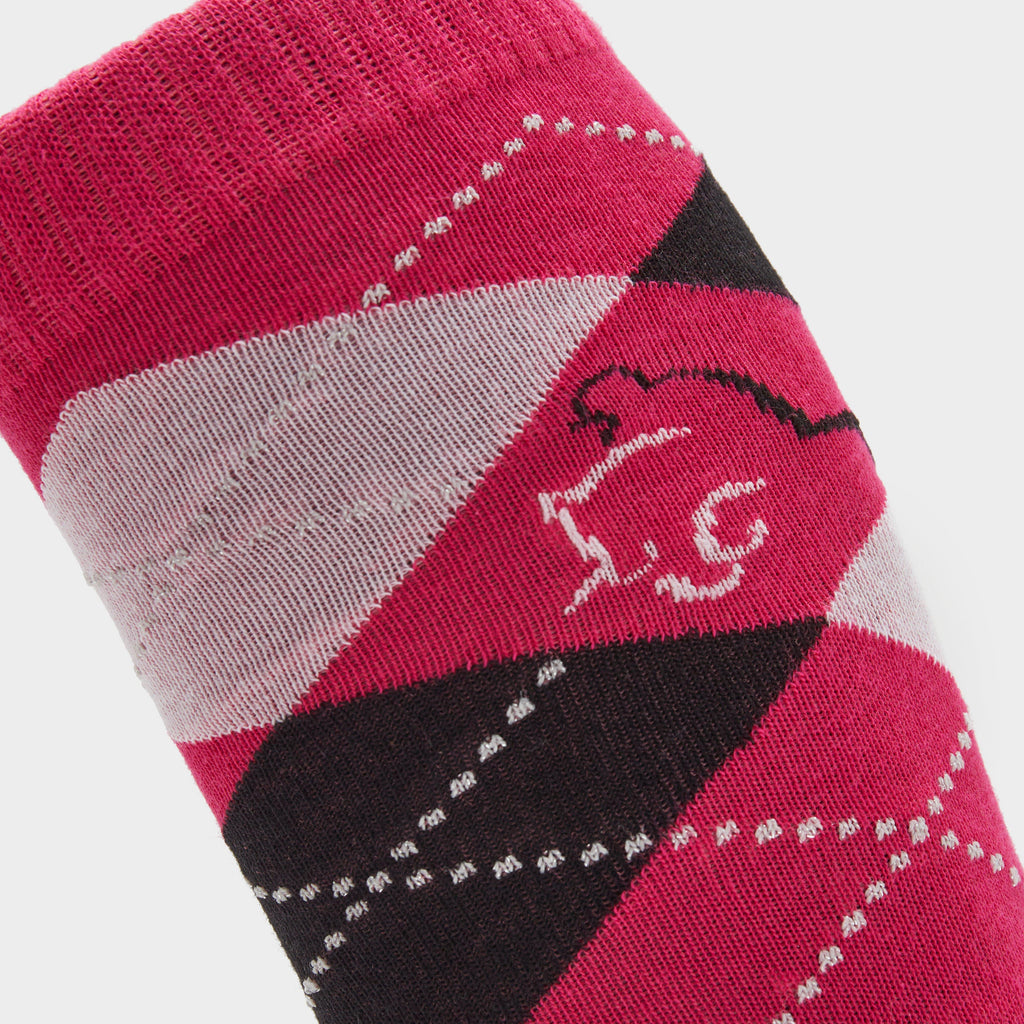 Kids’ Argyle Cotton Socks