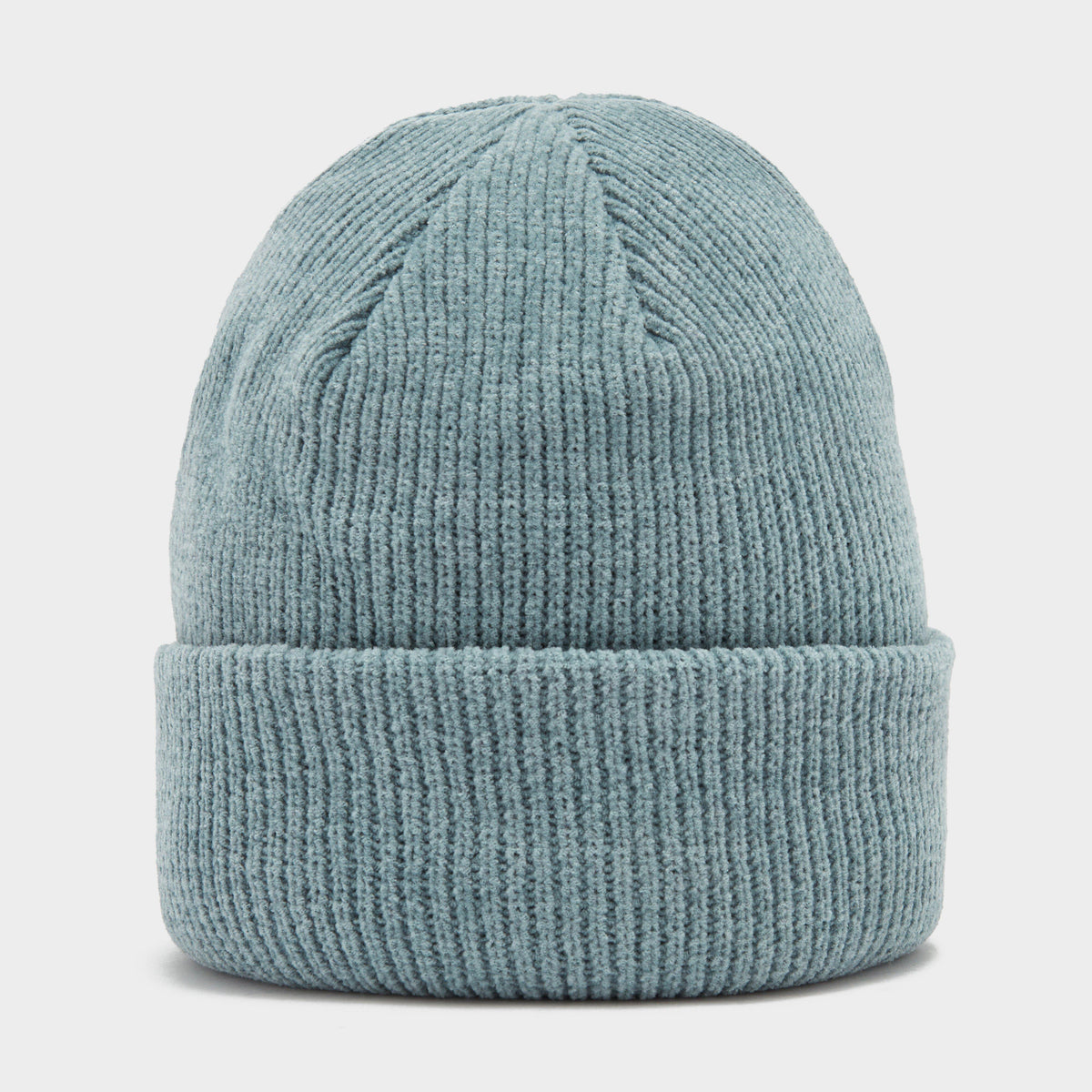 Womens Chenille Thermal Hat Grey