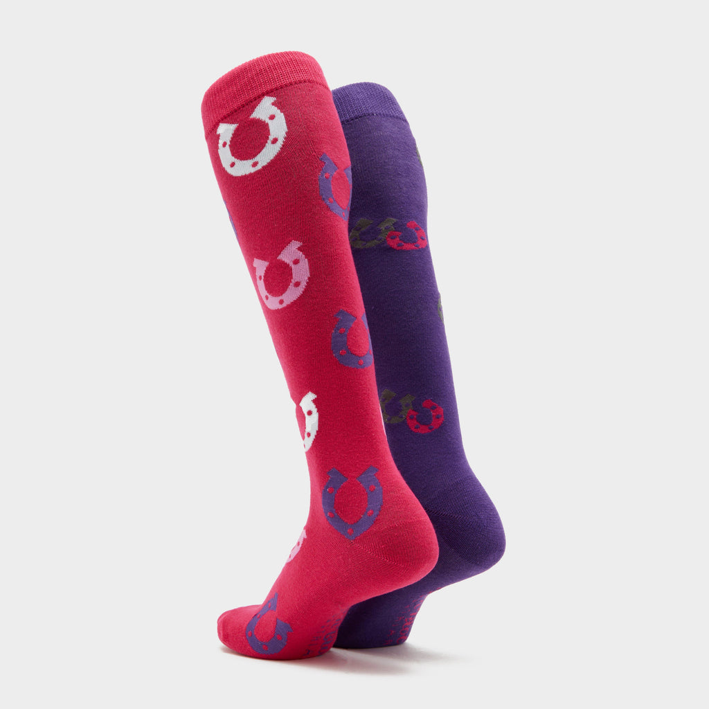 Women’s Horseshoe Socks 2 Pack