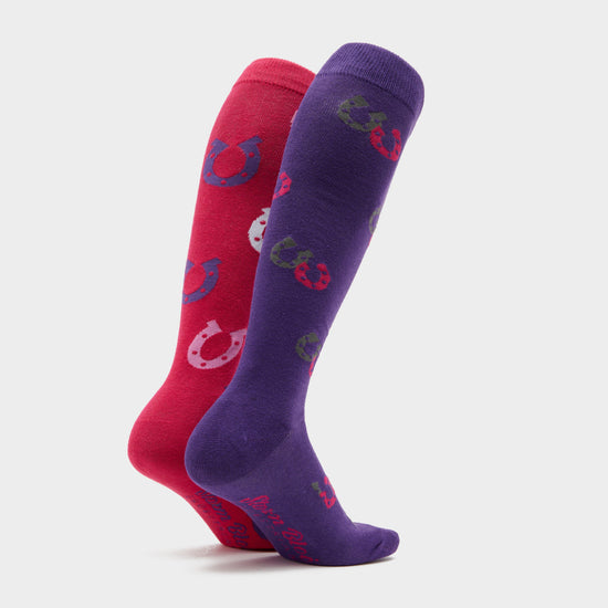 Women’s Horseshoe Socks 2 Pack
