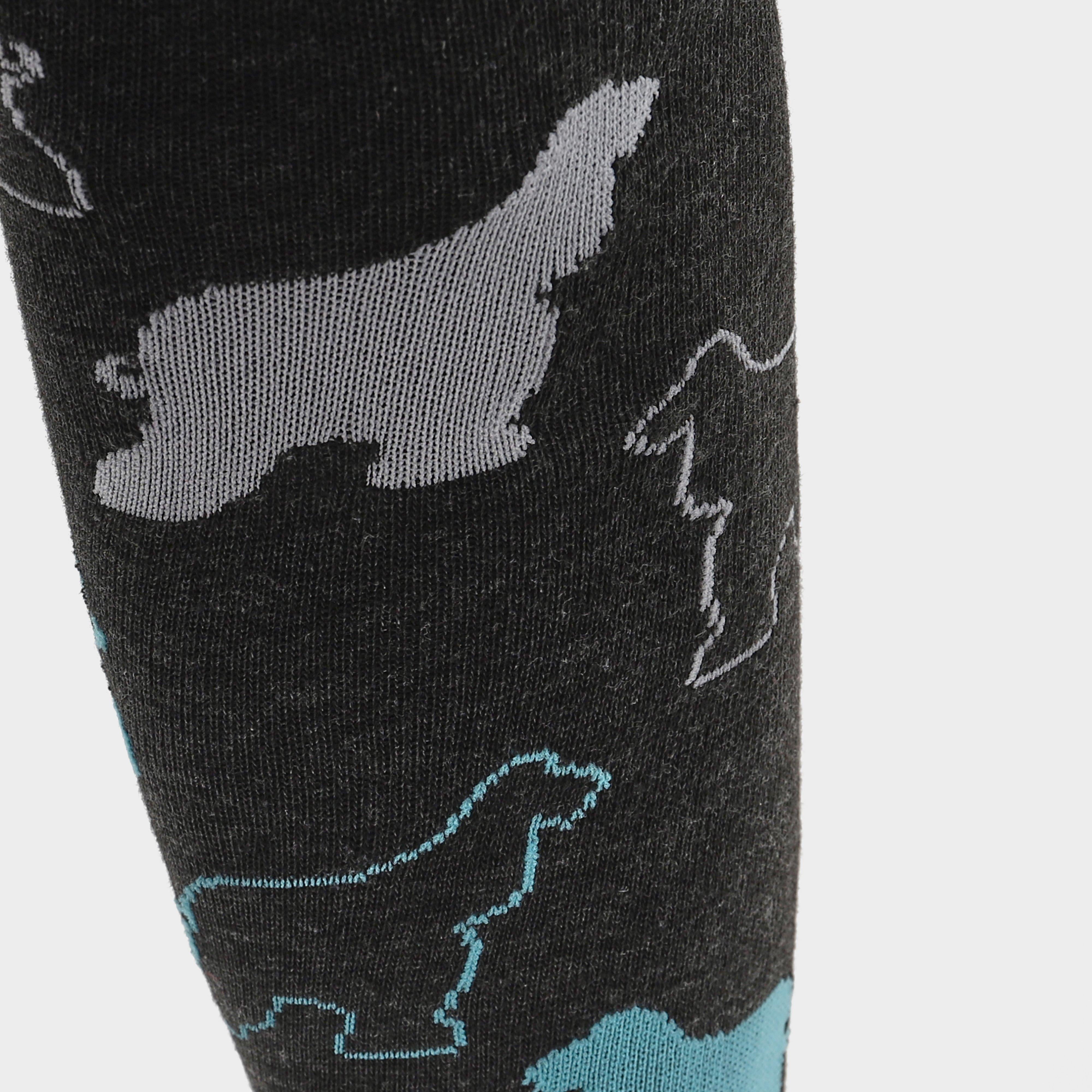 Womens Long Socks 3 Pack Dogs
