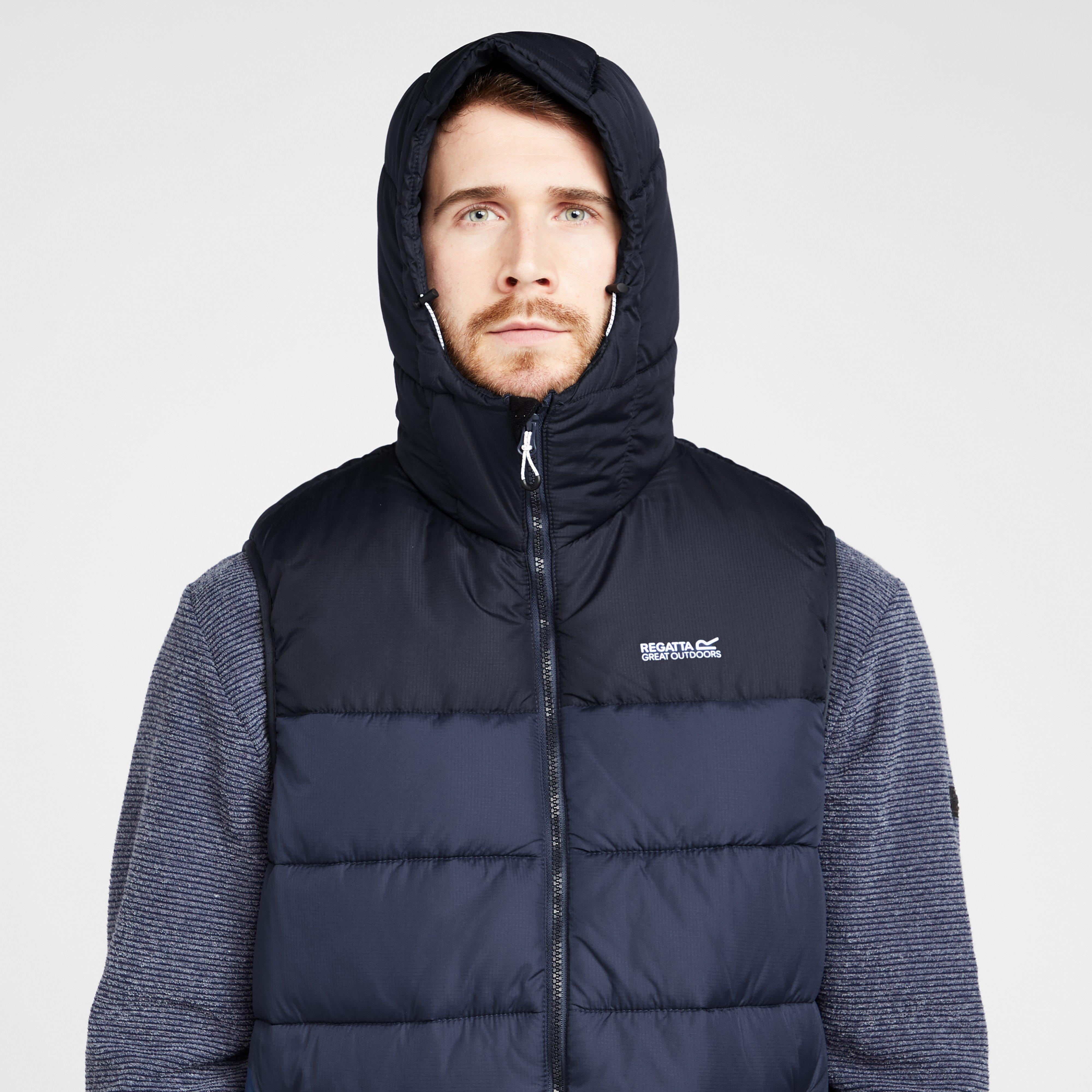 Men’s Nevado Heavyweight Gilet in Black Dark Grey