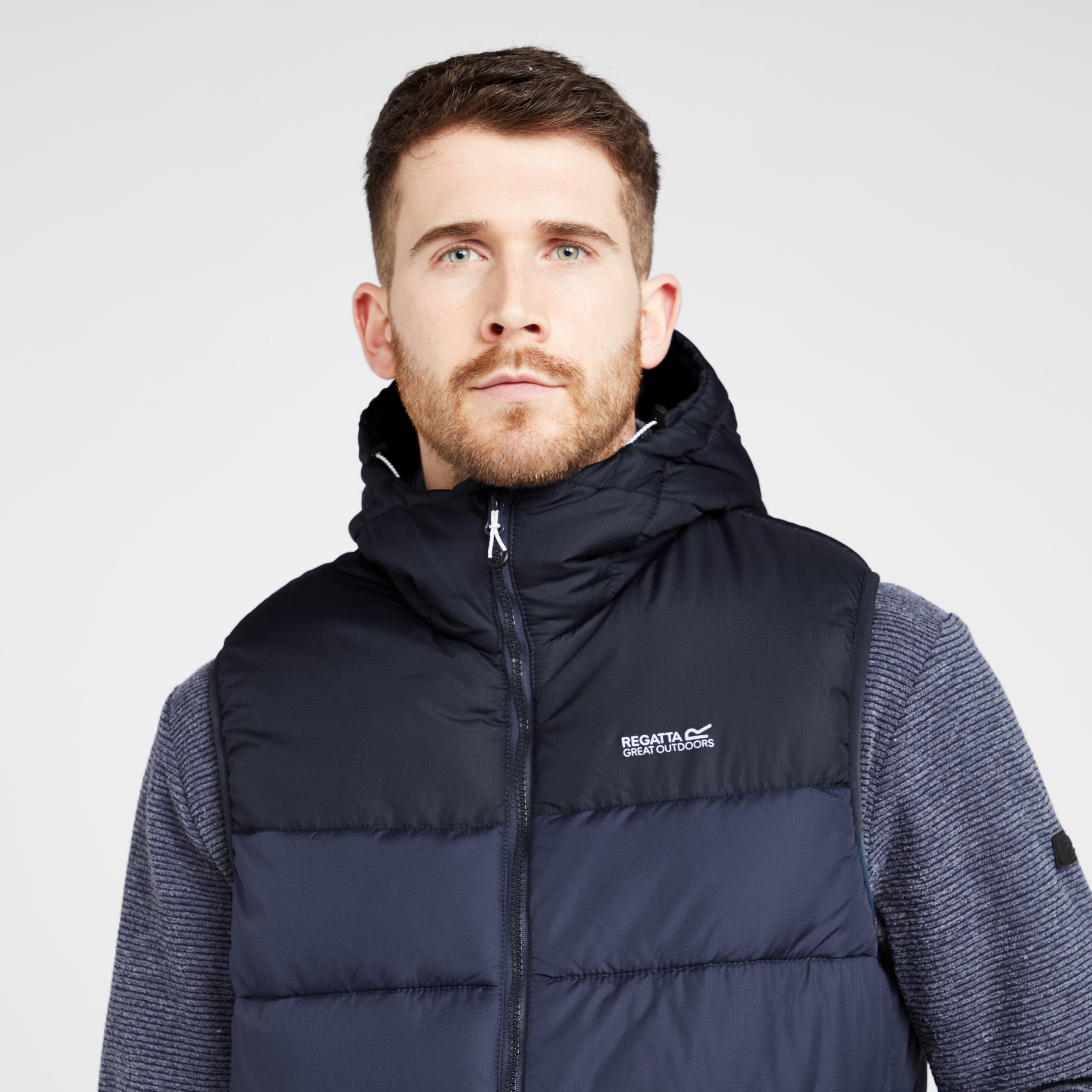 Men’s Nevado Heavyweight Gilet in Black Dark Grey