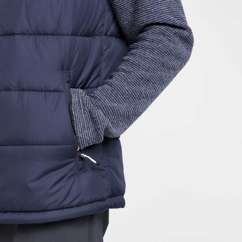 Men’s Nevado Heavyweight Gilet in Black Dark Grey