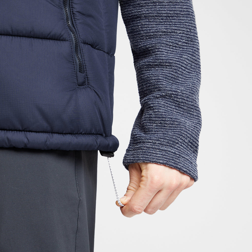 Men’s Nevado Heavyweight Gilet in Black Dark Grey