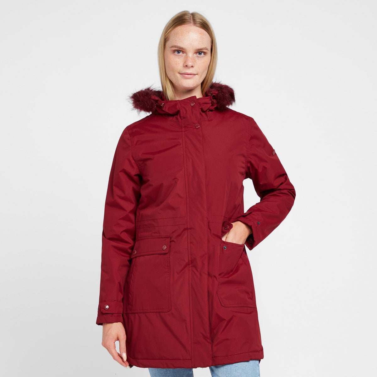 Women’s Sabinka Fur Trim Parka Jacket