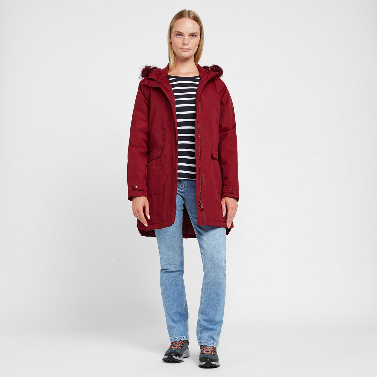 Women’s Sabinka Fur Trim Parka Jacket