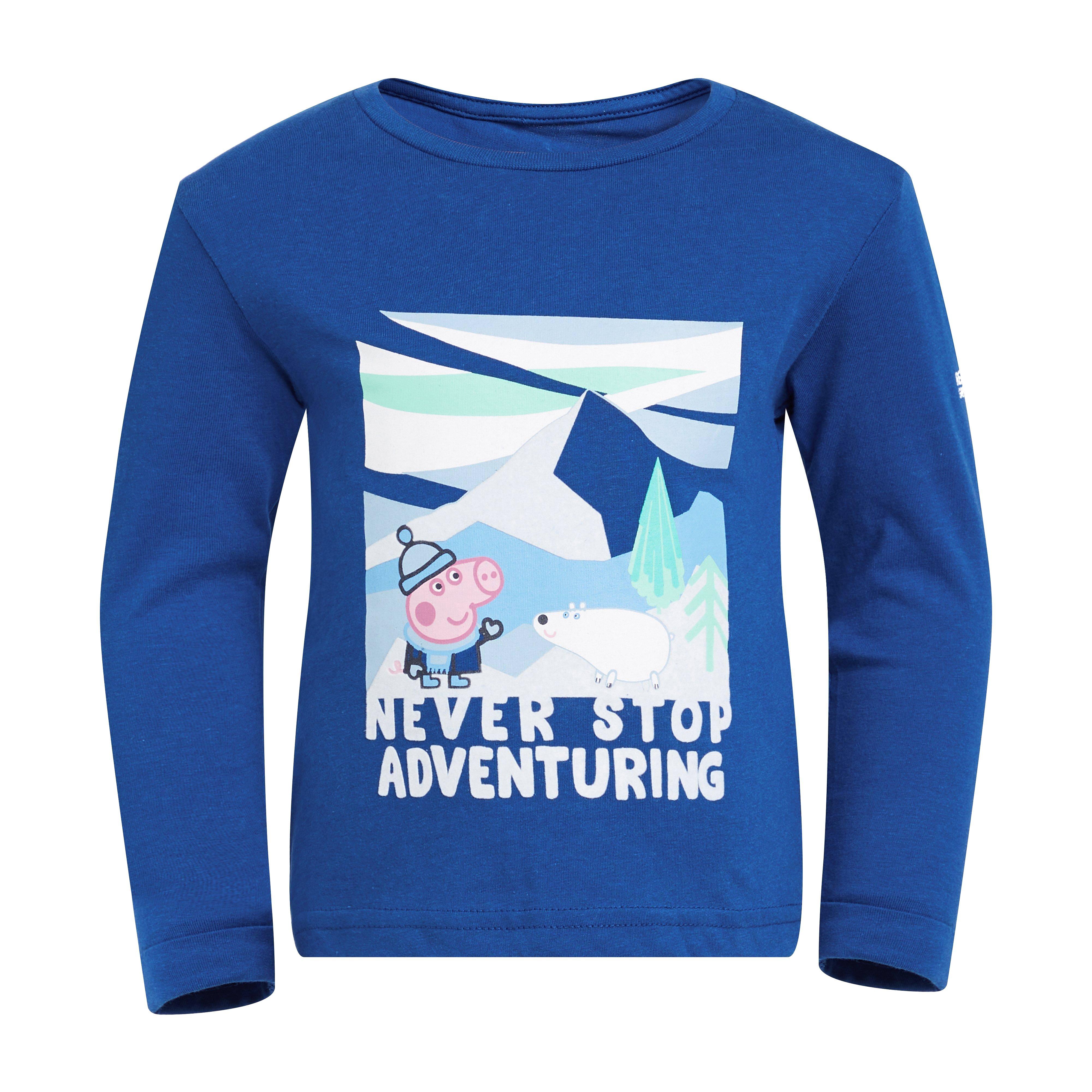 Kids’ Peppa Pig Long Sleeved Graphic T-Shirt