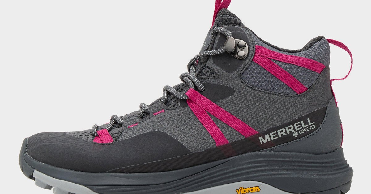 Grey Merrell Women’s Siren 4 GORE-TEX® Mid Walking Boots – GO Outdoors