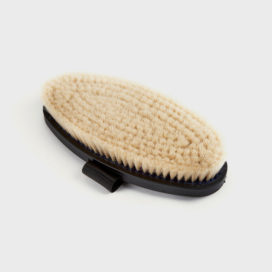 Body Brush with Goat Hair Blue