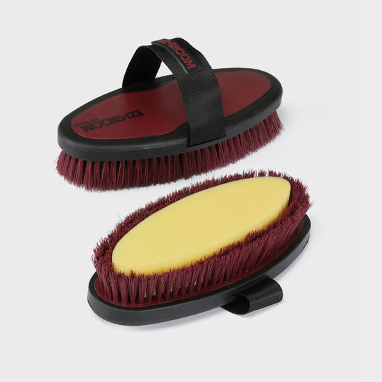 Body Wash Brush Burgundy