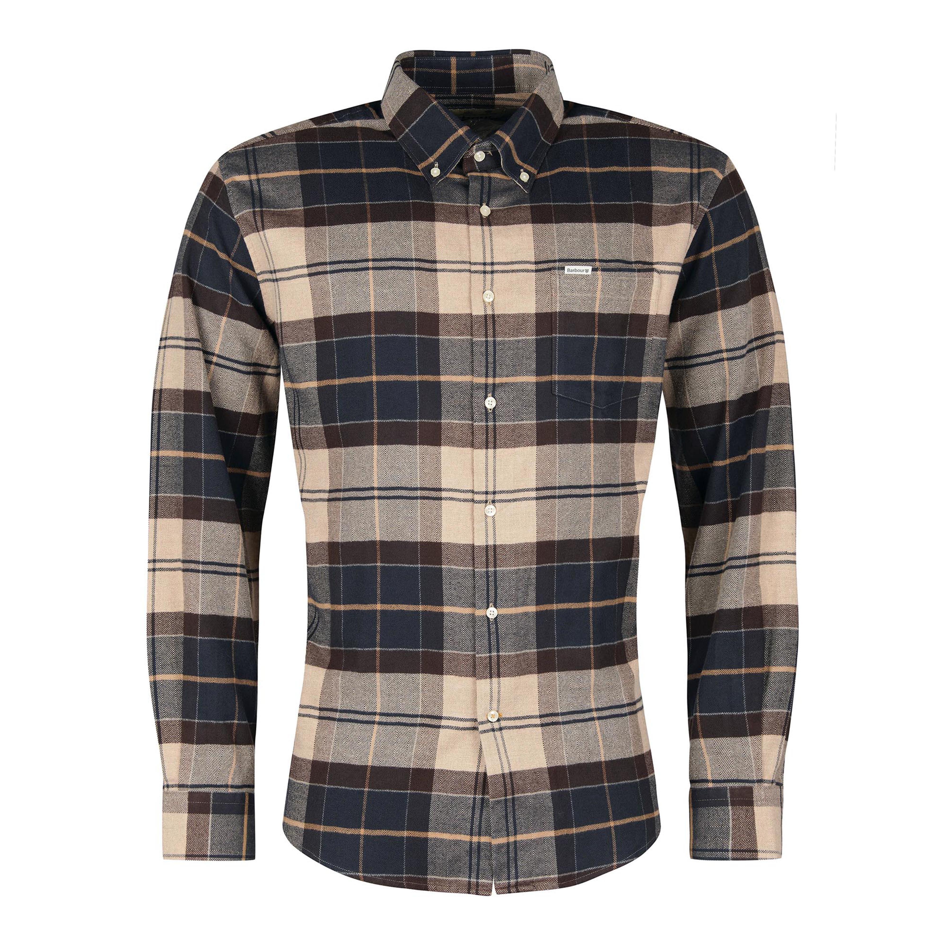 Mens Hogside Regular Tartan Shirt