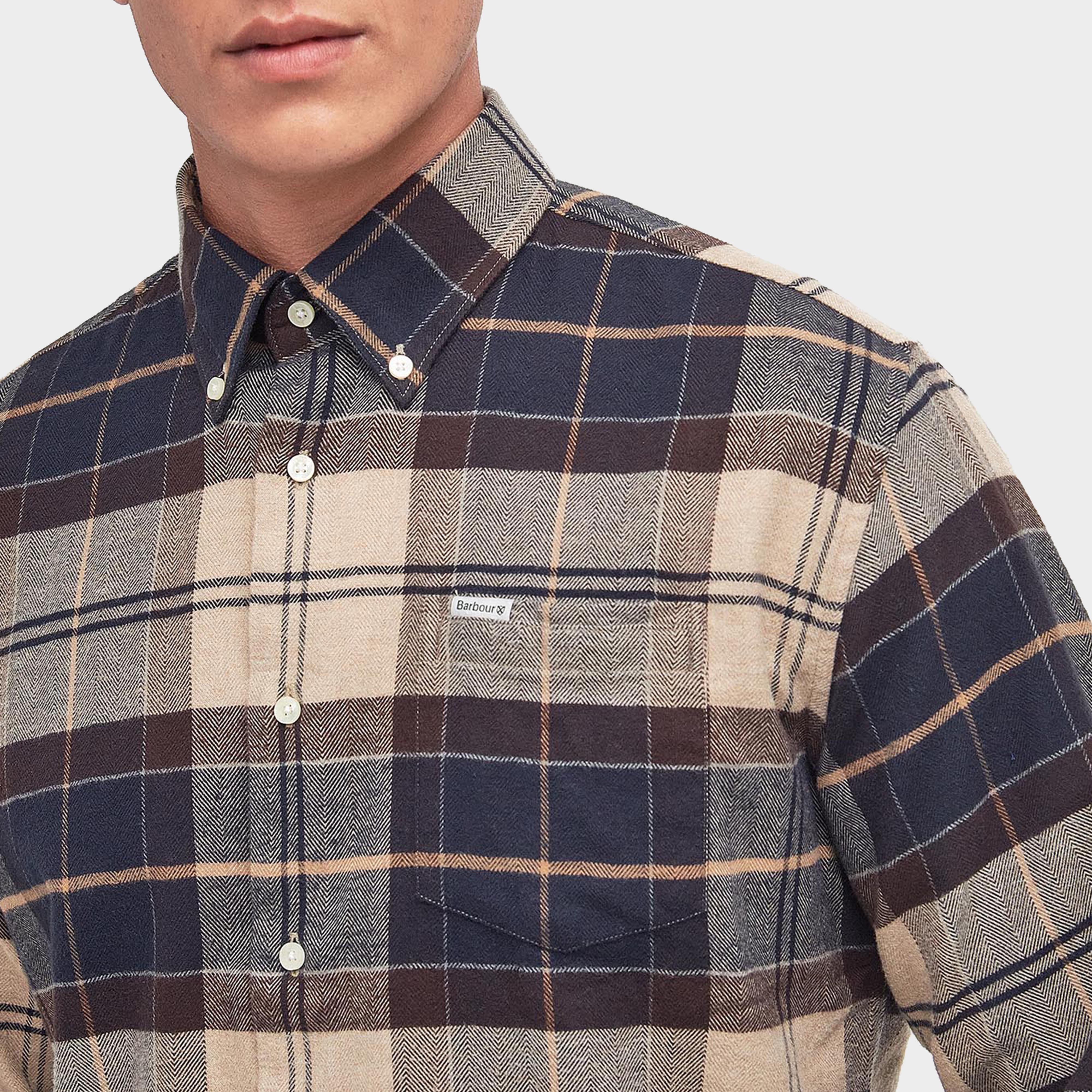 Mens Hogside Regular Tartan Shirt