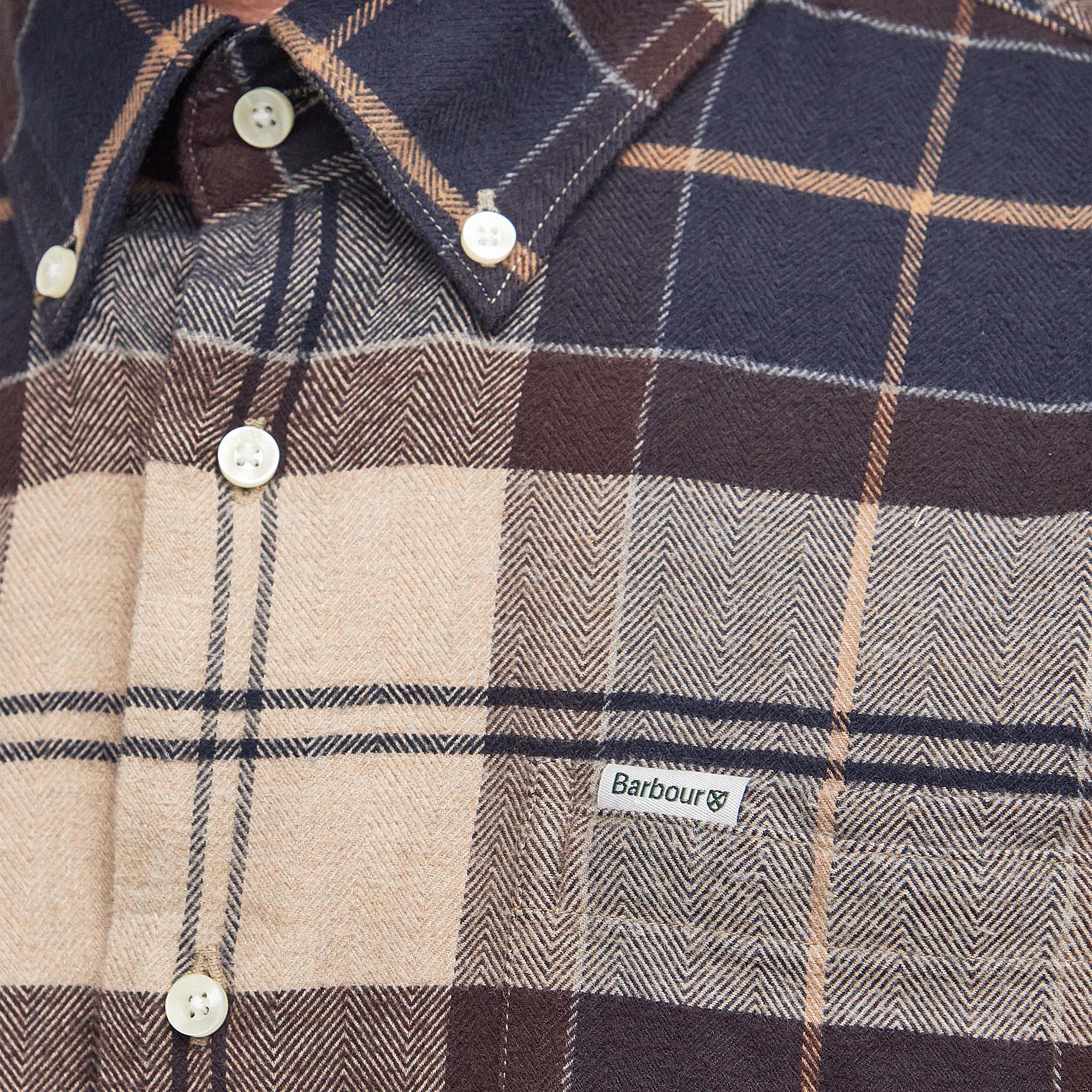 Mens Hogside Regular Tartan Shirt