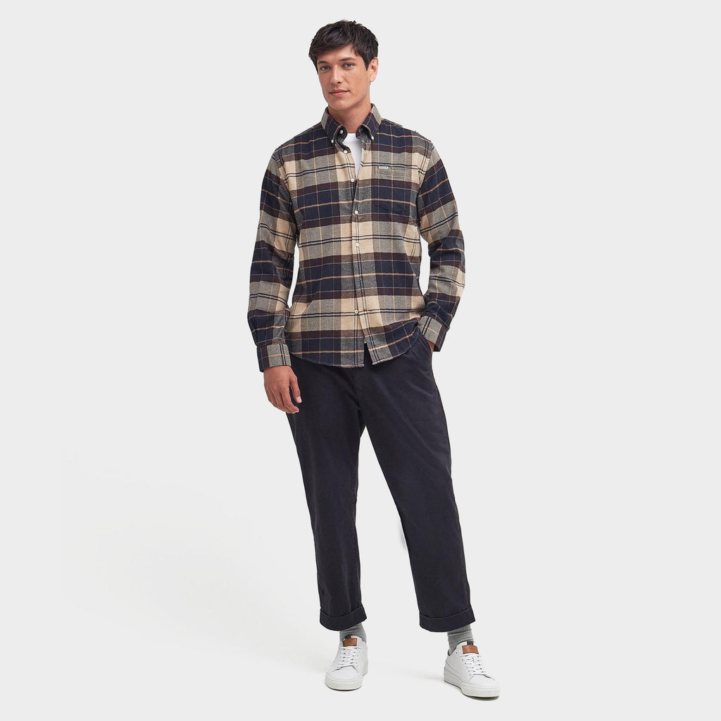 Mens Hogside Regular Tartan Shirt