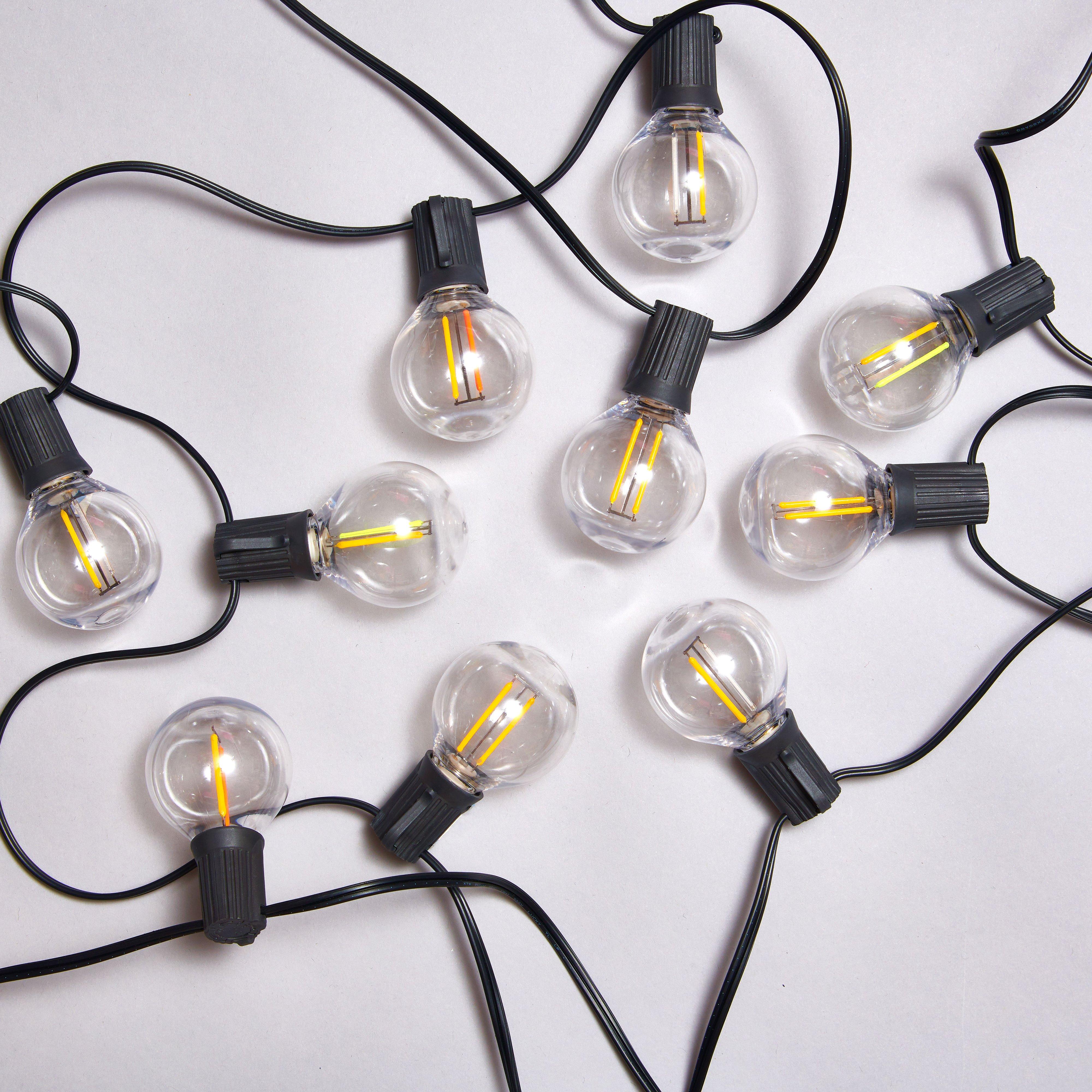 20 Dual Globe String Lights