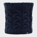 Adults' Knitted Snood in Dark Blue