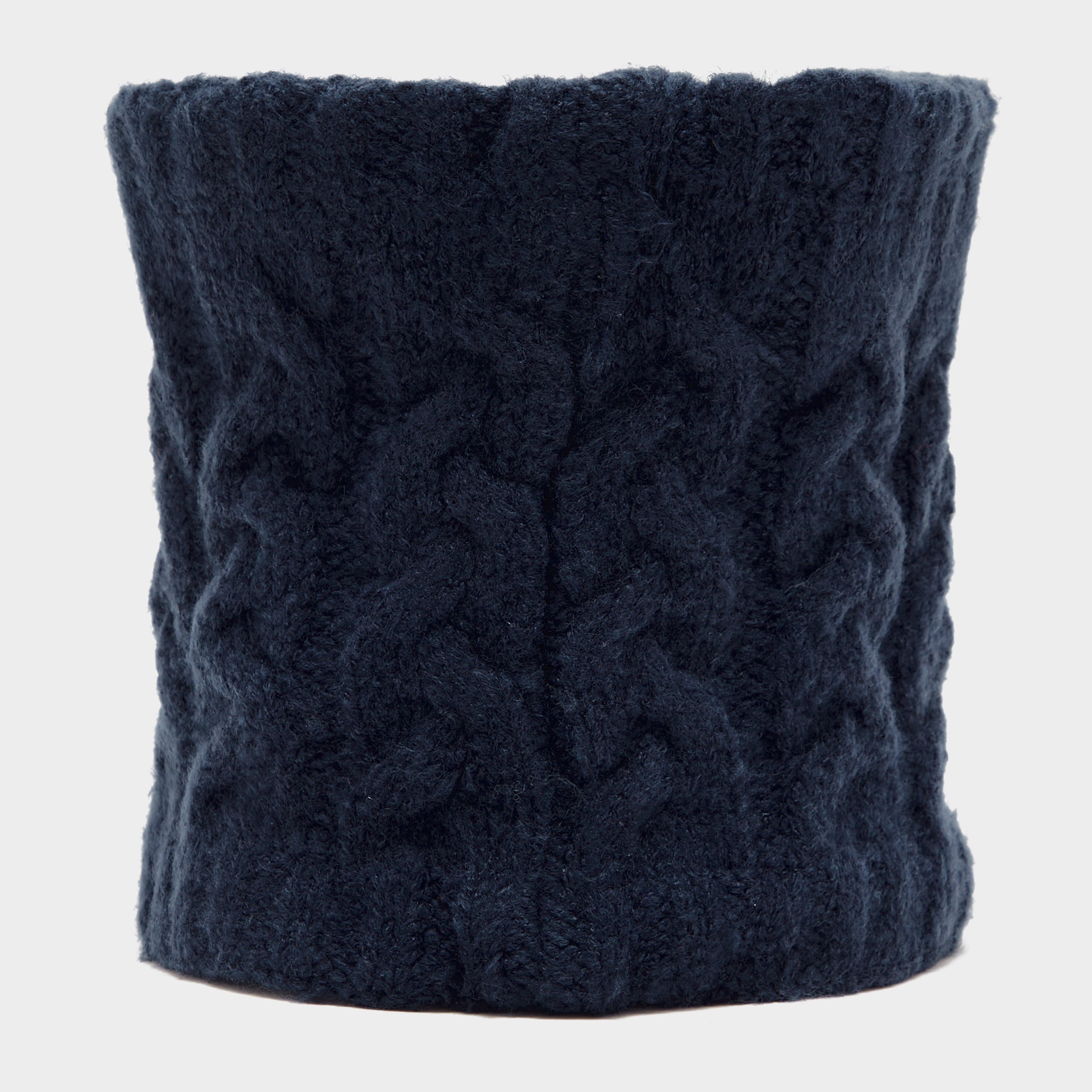 Adults' Knitted Snood in Dark Blue