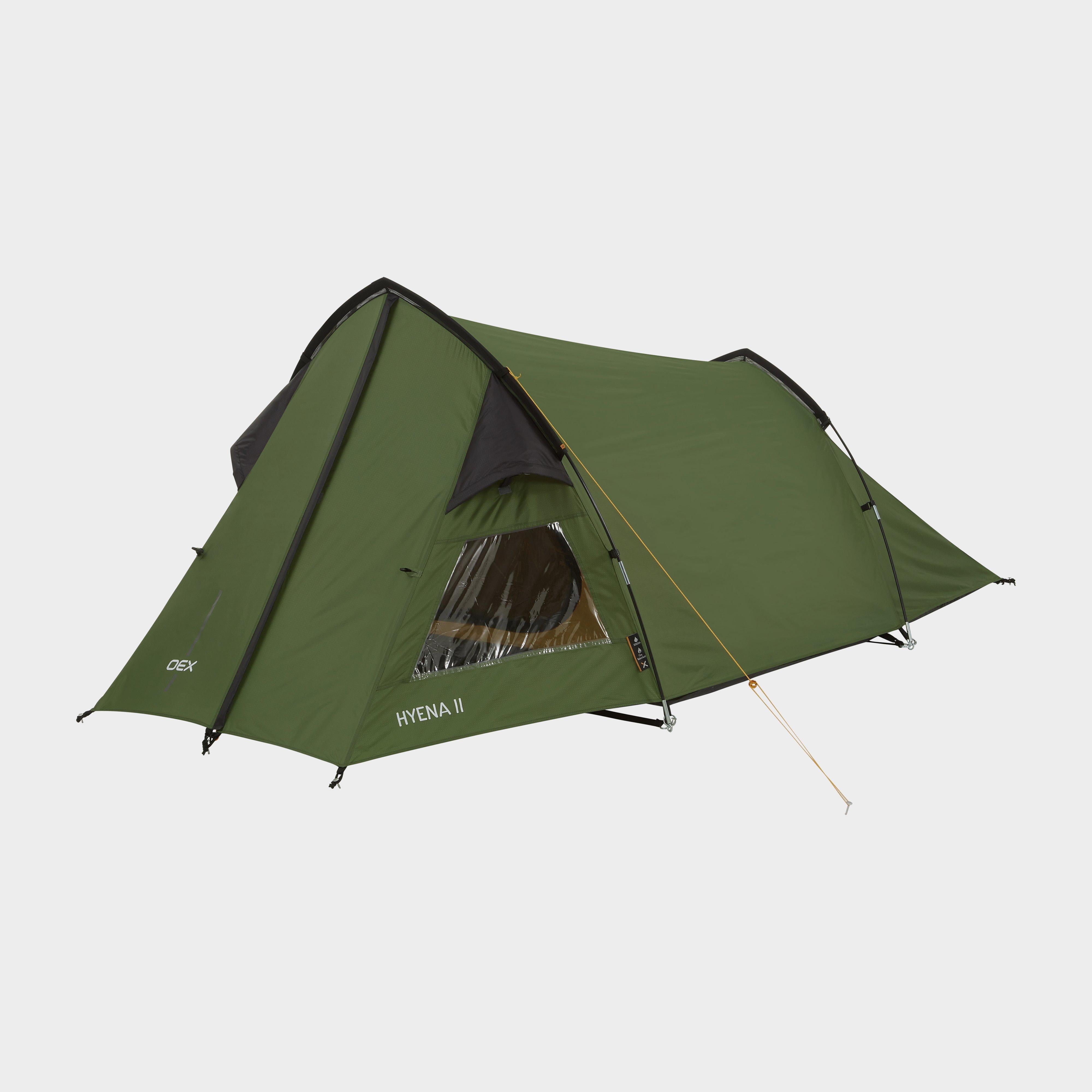 Green OEX Hyena II Tunnel Tent – GO Outdoors