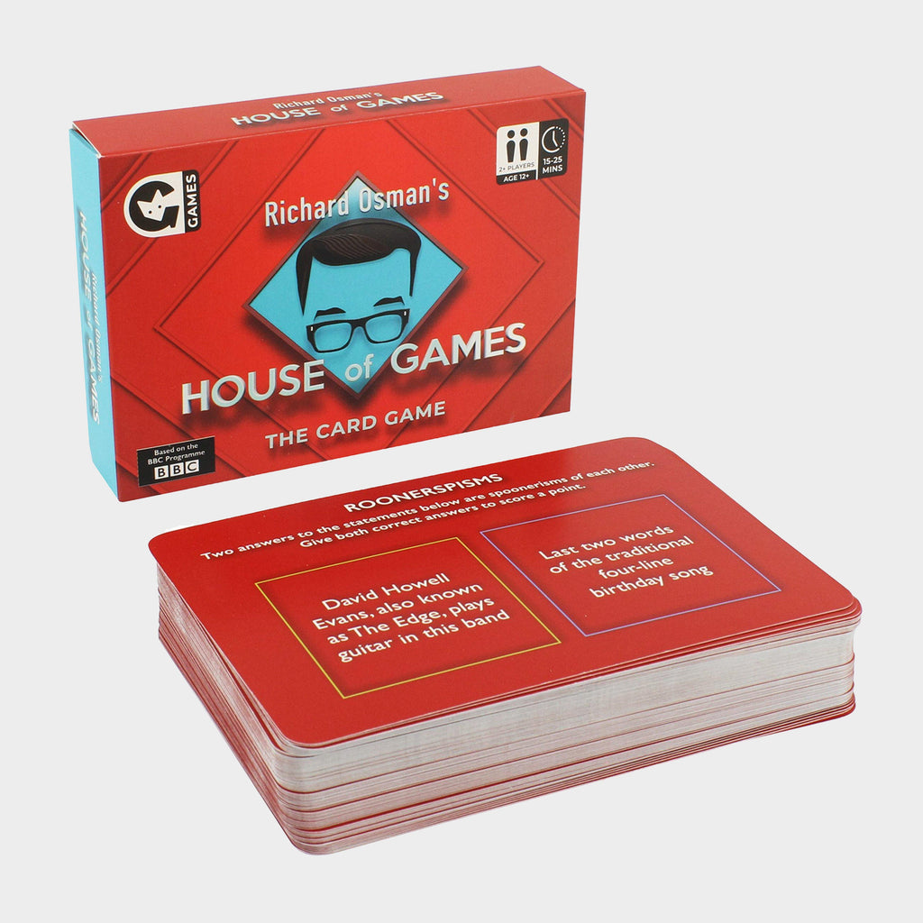 House of Games Card Game