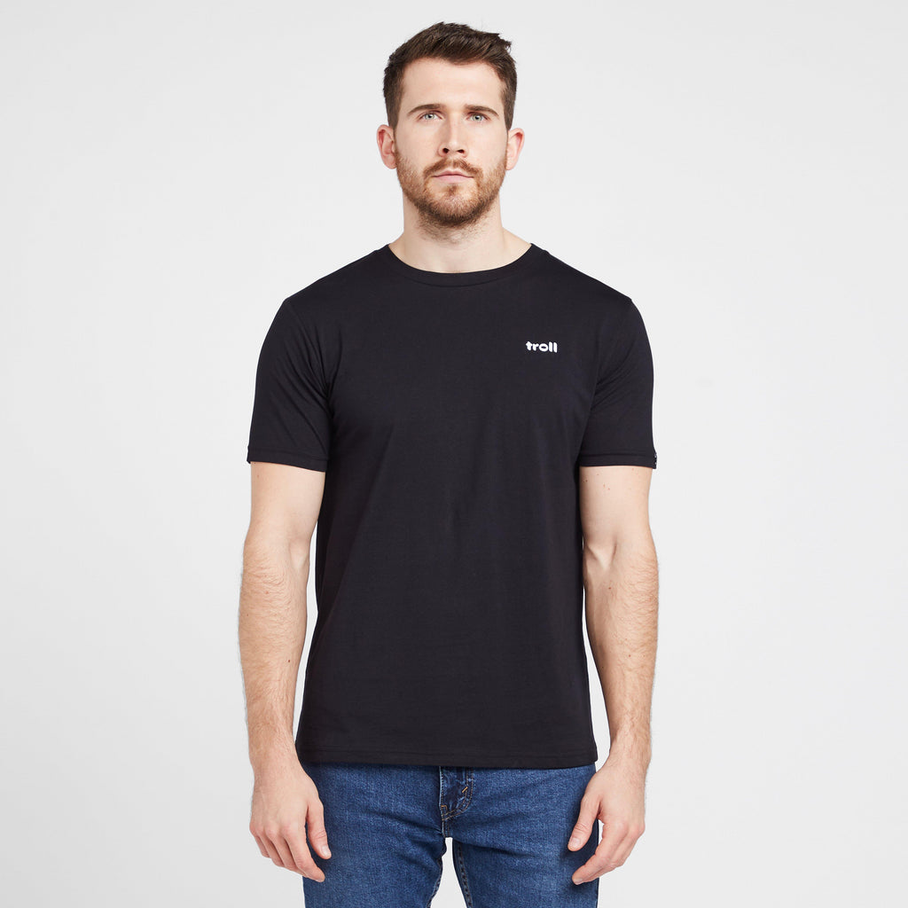 Men’s Back Logo T-Shirt in Black