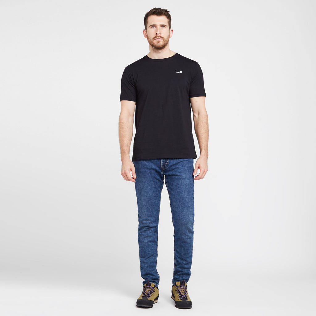 Men’s Back Logo T-Shirt in Black