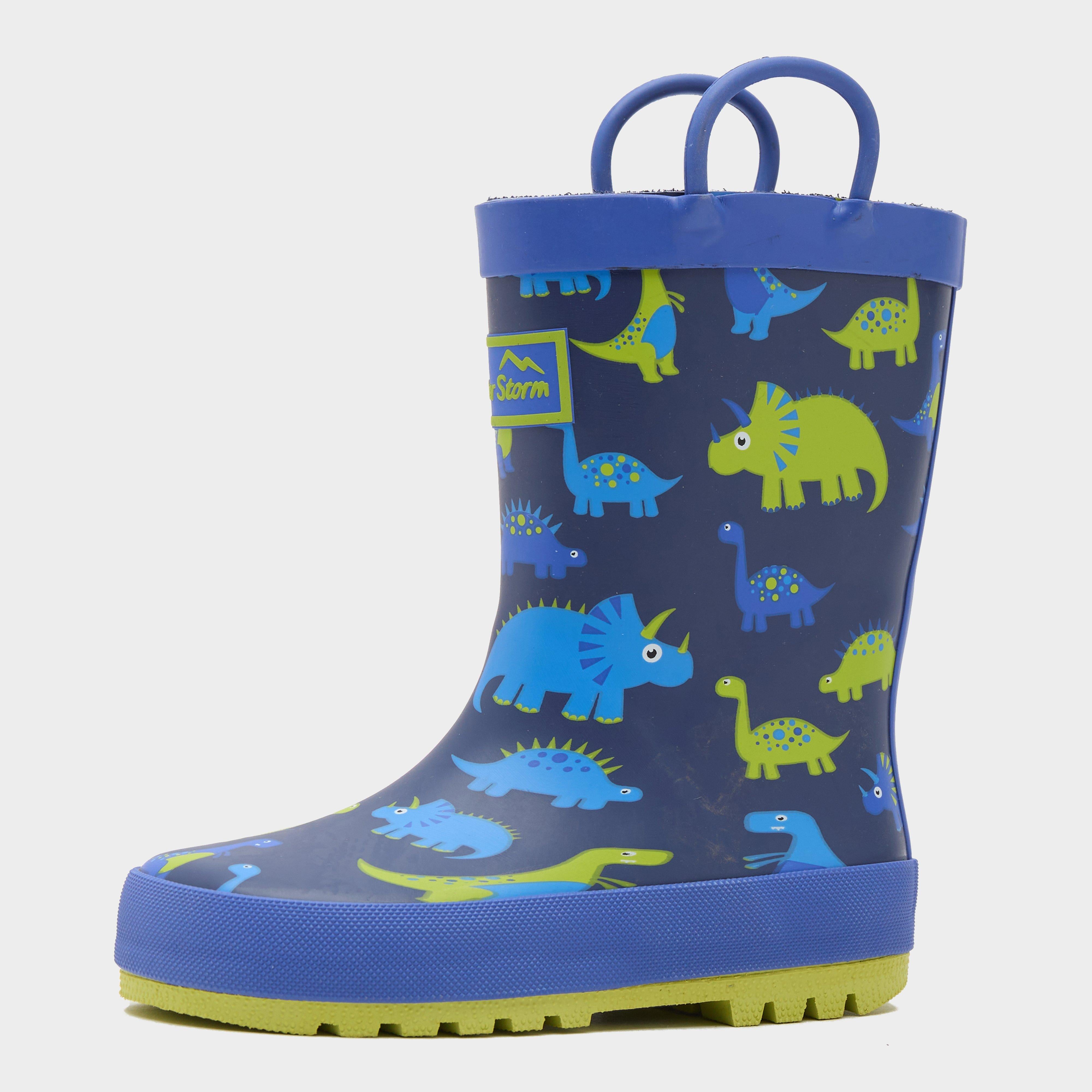 Kids’ Dinosaur Wellington Boots
