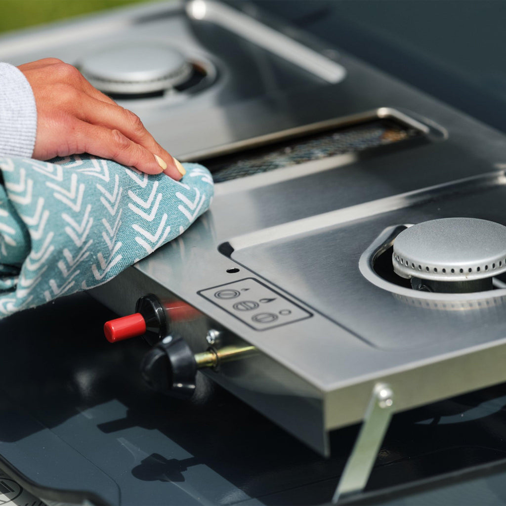 Camping Chef DLX Stainless, Infrared Elite