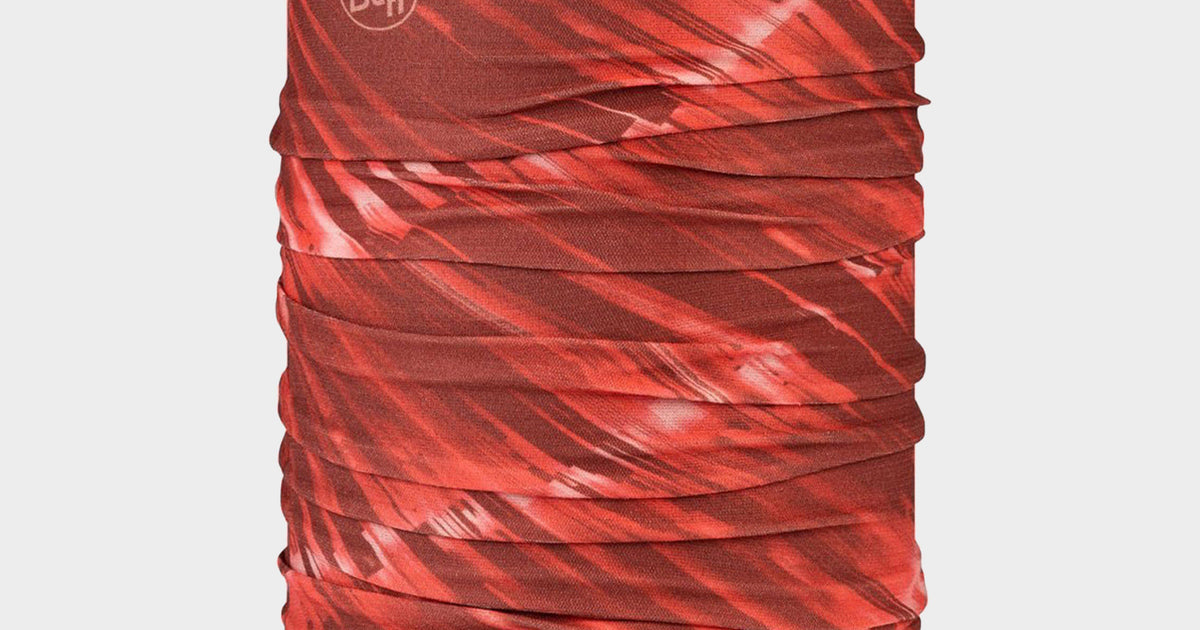 Red BUFF CoolNet UV® Neckwear Red Jaru – GO Outdoors